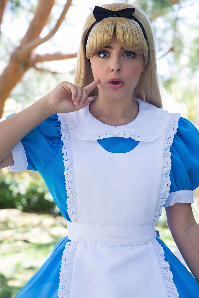 Alice party character for kids in jacksonville